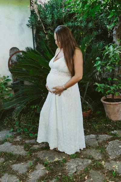 Séance photo grossesse en famille à Pégomas | Côte d'Azur
