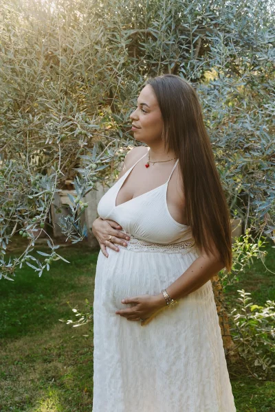 Séance photo grossesse en famille à Pégomas | Côte d'Azur